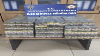 Siirtte bir araçta bin 800 adet kaçak sigara ele geçirildi