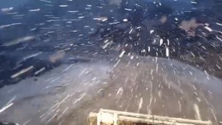 Siirtte kar yağışı etkili oldu, ekipler yol açma çalışmalarına başladı