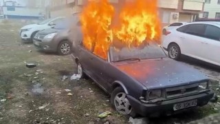 Siirtte otomobil yakan iki çocuk ifadelerinin ardından serbest bırakıldı