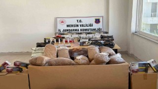 Silifke ve Bozyazıda kaçak makaron dperasyonu: 2 gözaltı