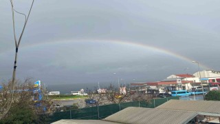 Sinopta gökkuşağı manzarası