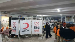 Sinopta hayat kurtaran kan bağışı etkinliği