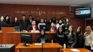Sinopta öğrenciler adaletin işleyişini yerinde gözlemledi