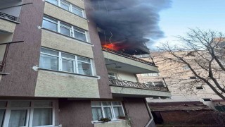 Sinopta yangın paniği: Apartman sakinleri tahliye edildi