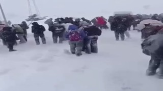 Şırnak okullar bölgesinde öğrenciler mahsur kaldı