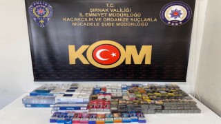 Şırnakta jandarma 10 milyon liralık kaçak malzeme ele geçirdi