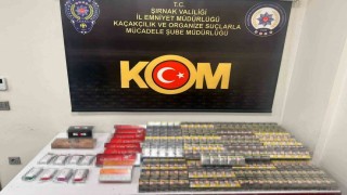 Şırnakta kaçakçılık ve narkotik operasyonu