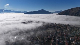 Sis kartpostallık görüntüler oluşturdu