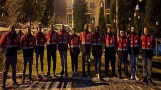 SOSEVden arama kurtarma ekibine ekipman desteği