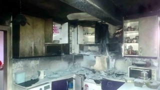 Su içmeye kalktı, alevlerle burun buruna geldi