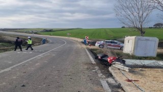 Süleymanpaşada motosiklet kazası: 1 ölü, 1 yaralı