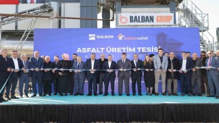 Sultanbeylide asfalt üretim tesisi açıldı