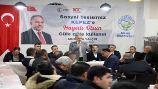 Talasın muhtarları Kepezde buluştu