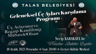 Talasta geleneksel üç ayları karşılama programı