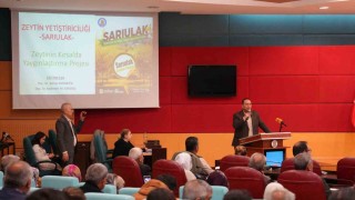 Tarsusta Sarıulak zeytini için üreticilere eğitim verildi