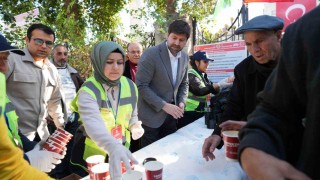Tarsusta sıcak çorba ikramı başladı