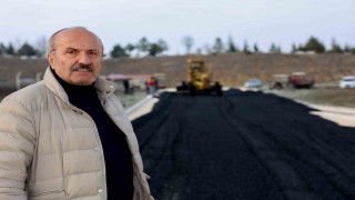 Taşköprüde asfalt çalışmaları tam gaz