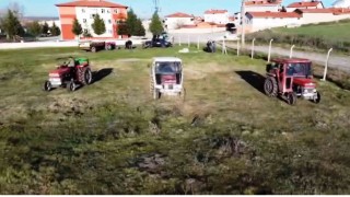 Tavşanlıda mera ıslahı çalışmaları sürüyor