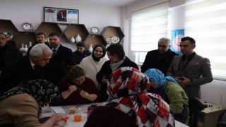 TBMM Komisyonu, Erzurum Engelsiz Yaşam Merkezinde incelemelerde bulundu