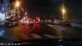 Tehlikeli kovalamaca araç kamerasında