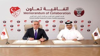 TFF ile Katar Futbol Federasyonu arasında iş birliği anlaşması imzalandı