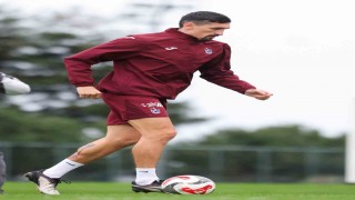 Trabzonsporda Savic, takımla çalıştı