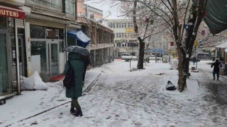 Tuncelide kar yağışı etkisini artırdı