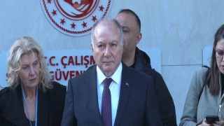 TÜRK-İŞ Genel Başkan Yardımcısı Ağar, Asgari Ücret Tespit Komisyonu öncesi Bakan Işıkhan ile görüştü