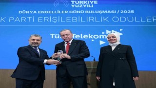 Türk Telekoma Dijital Erişilebilirlik ödülü