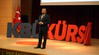 Türkiye Ulusal Ajansı Başkanı Astarcı KBÜde öğrencilerle buluştu