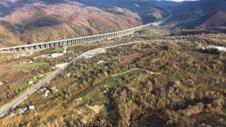 Türkiyenin en önemli geçiş güzergahı aynı karede