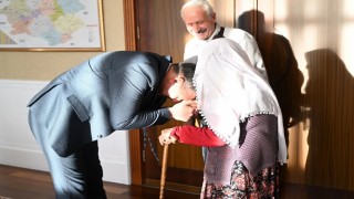 Umre ziyareti sonrası Vali Çiftçiye ziyaret
