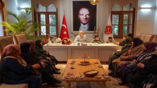 Üretici kadınlar Bilecik Belediyesinde ağırlandı
