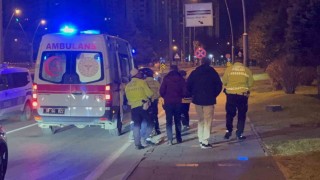 Uygulamadan polise çarpıp kaçtı, şüphelinin aracı 1 kilometre uzaklıkta park halinde bulundu