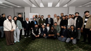 Vali Çiftçi, Uluslararası öğrencilerle biraraya geldi