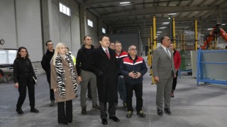 Vali Musa Işın, Altıntaş Zafer OSBde incelemelerde bulundu