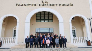 Vali Sözerden dönem birincisi kaymakam Karaya ziyaret