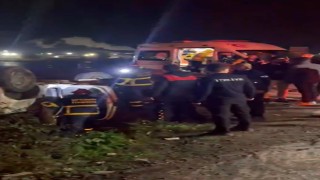 Yalovada otomobil takla attı: 2 yaralı