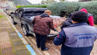 Yasa dışı avlanan kalkanlar, ihtiyaç sahiplerine ücretsiz dağıtıldı