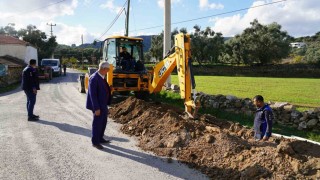 Yatağan Bencik Mahallesindeki içme suyu hattı yenileniyor