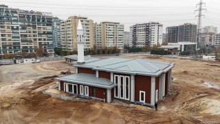 Yazır Mahalle Külliyesi hızla yükseliyor