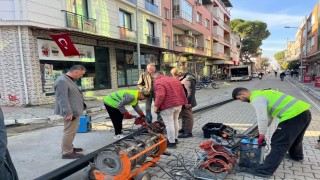 Yenipazarda içme suyu hattı yenileniyor