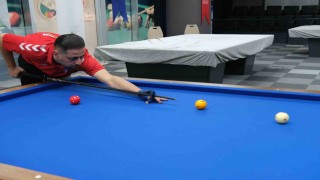 Yenişehir Belediyesi bilardo takımı, Ankarada 1. Lig için mücadele edecek