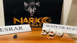 Yerköyde 165 adet sentetik ecza maddesi ele geçirildi