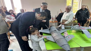 Yerli Malı Haftasında yerli savunma sanayi ürünlerinin maketlerini sergilediler