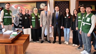 Yeşilay Osmaniye Şubesi’nden OKÜ Rektörü Uzun’a Ziyaret