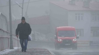 Yoğun sis sonrası kent adeta kayboldu