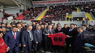 Yozgat Şehir Stadyumu, Bakan Osman Aşkın Bakın katılımıyla açıldı
