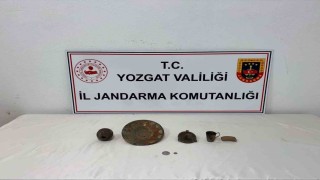 Yozgatta tarihi objeler yakalandı