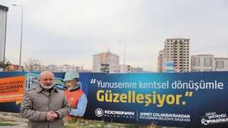 Yunus Emre Mahallesine yeni kentsel dönüşüm müjdesi